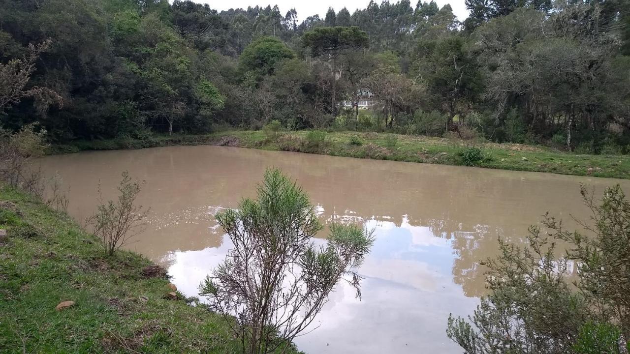 Chale Estancia Ouro Verde Lages Buitenkant foto