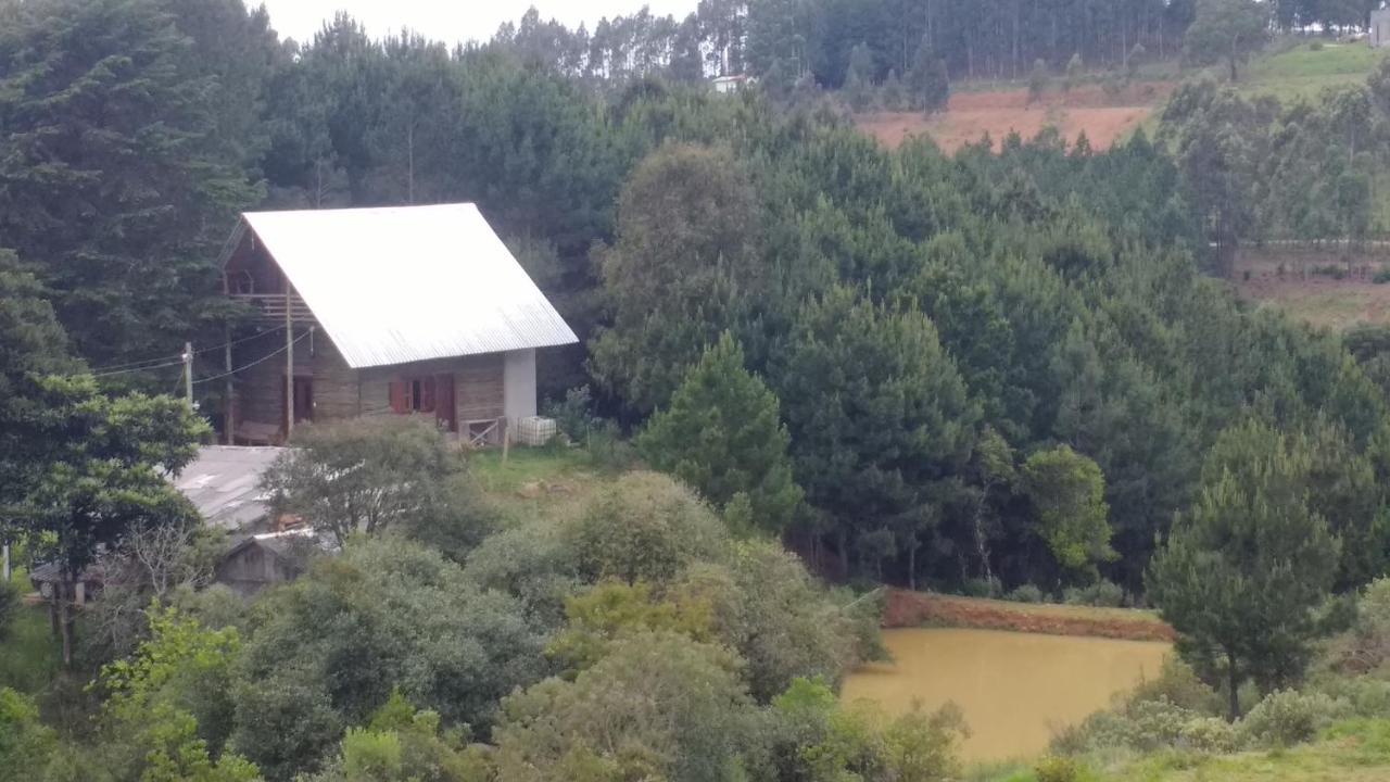 Chale Estancia Ouro Verde Lages Buitenkant foto