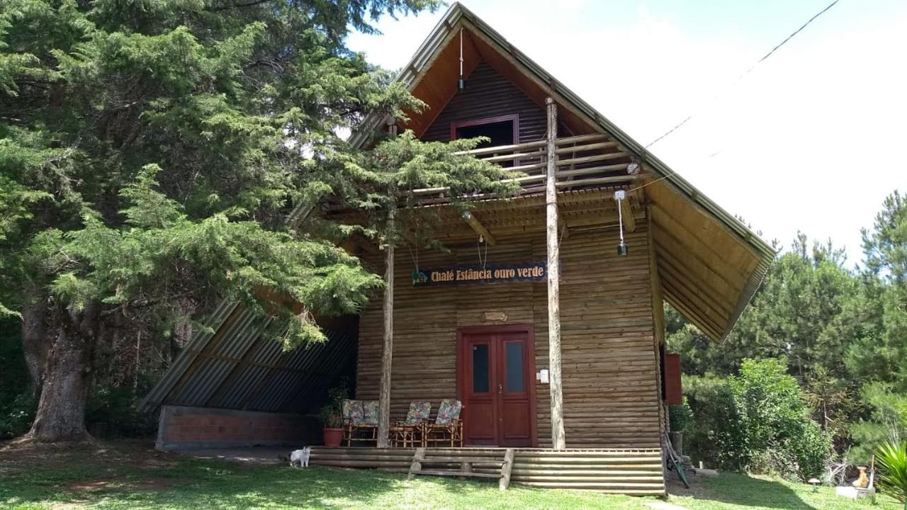 Chale Estancia Ouro Verde Lages Buitenkant foto