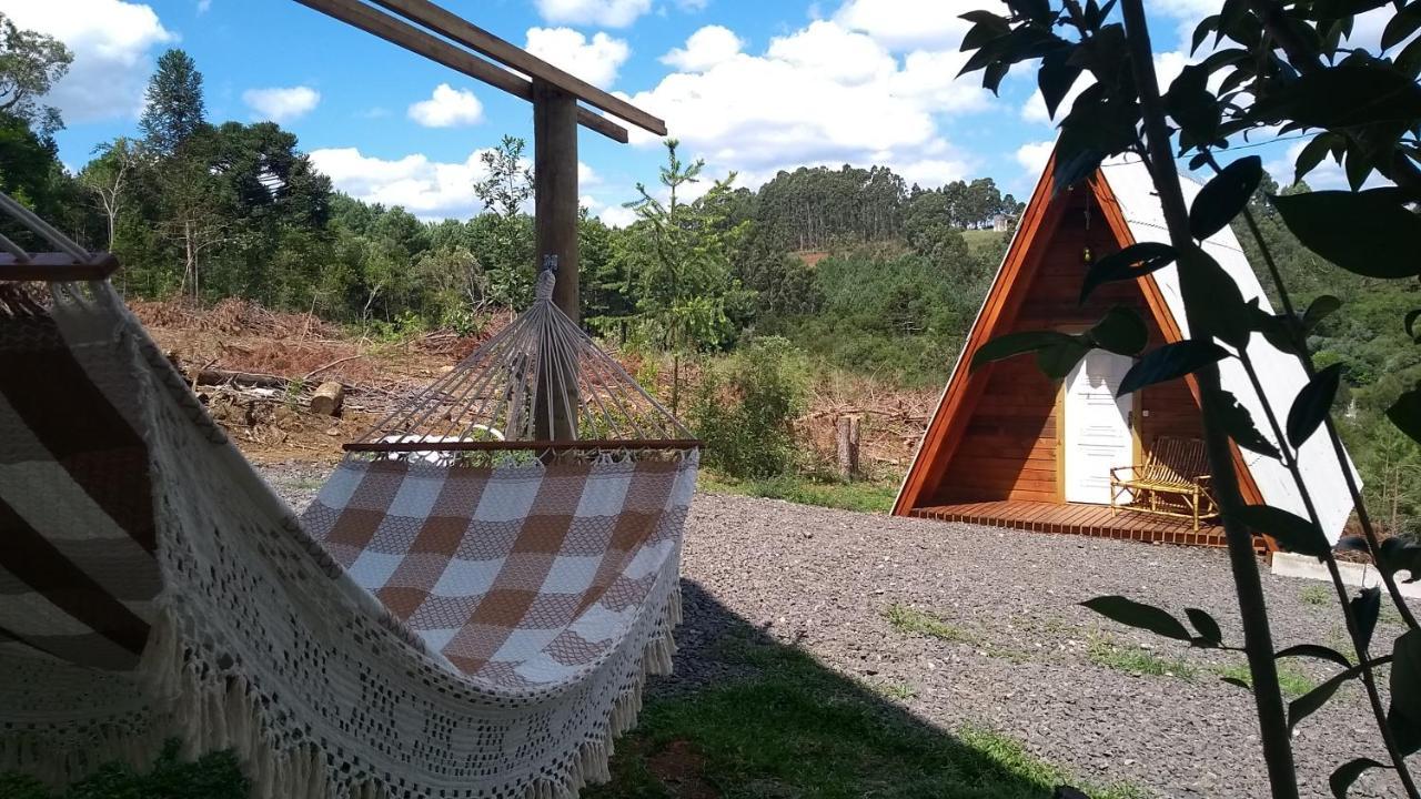 Chale Estancia Ouro Verde Lages Buitenkant foto
