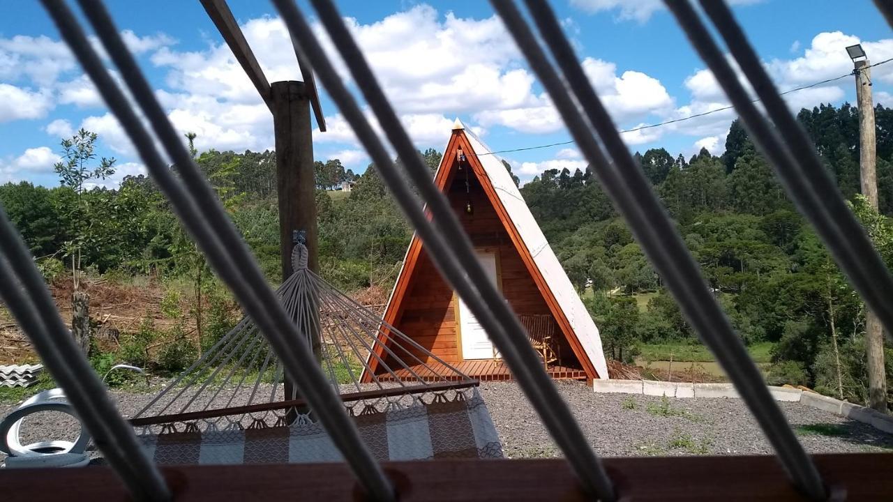 Chale Estancia Ouro Verde Lages Buitenkant foto