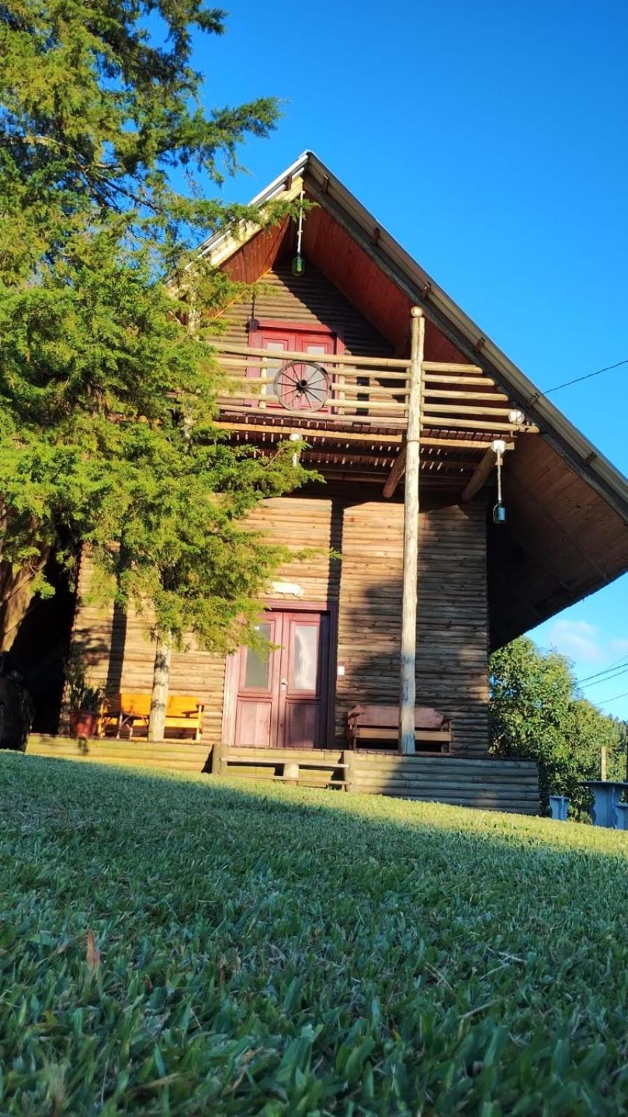 Chale Estancia Ouro Verde Lages Buitenkant foto